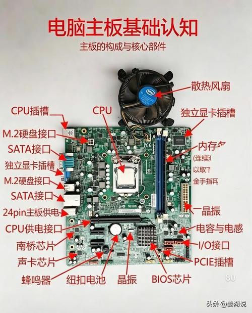 电脑主板基础认知 各部件功能详解与逐一说明